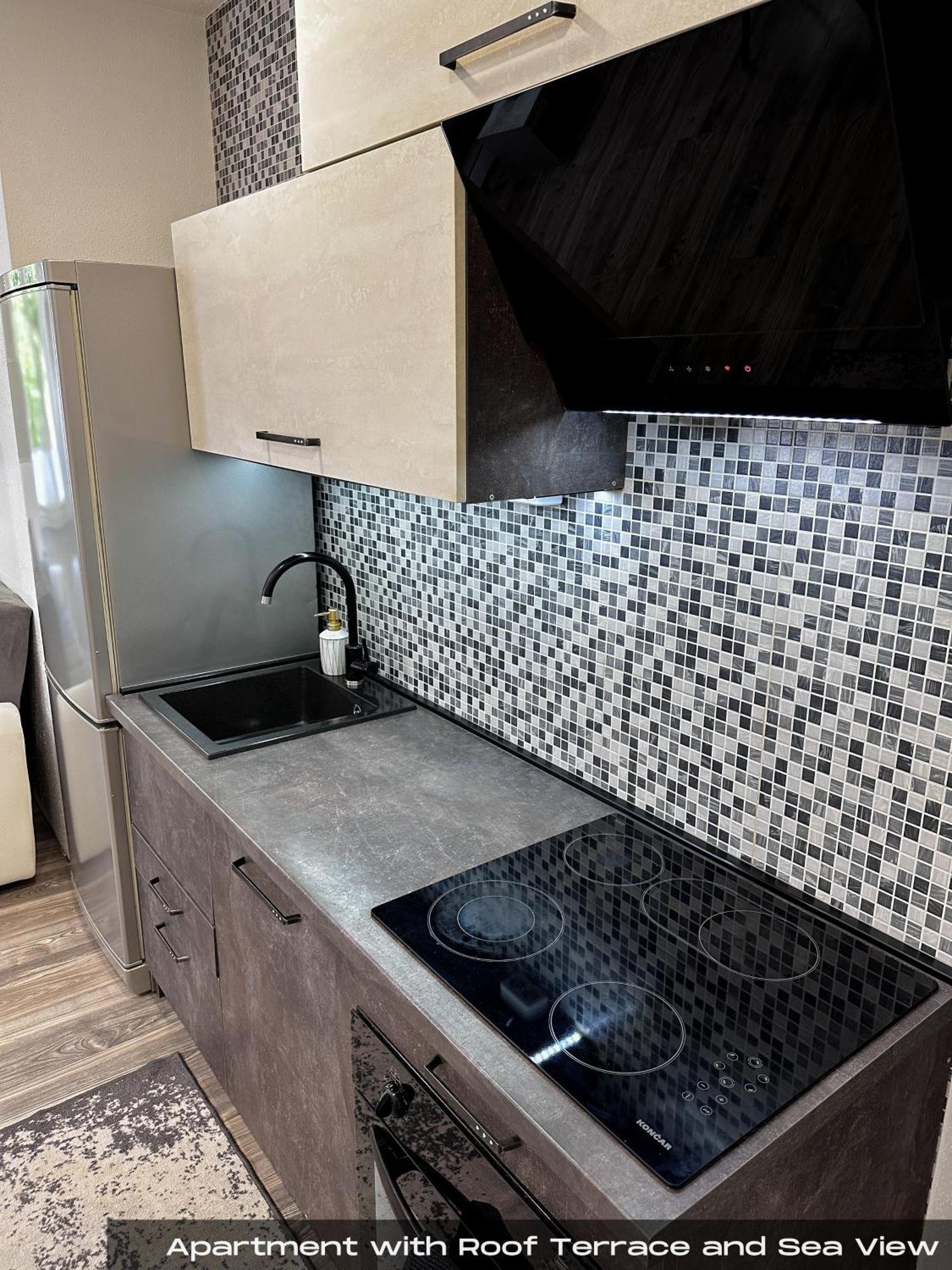Villa Volos With Roof Terrace, Sea View, Free Private Parking Opatija Ngoại thất bức ảnh